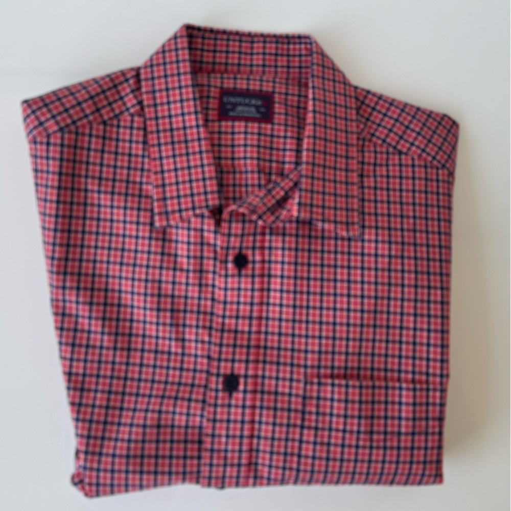 Red and Black Checkered Shirt